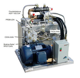 Scambiatore di calore idraulico di alluminio dell'aletta del piatto, radiatore dell'olio di rendimento elevato