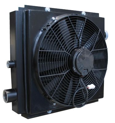 Aletta resistente del piatto dello scambiatore di calore dell'olio idraulico per l'escavatore con il fan