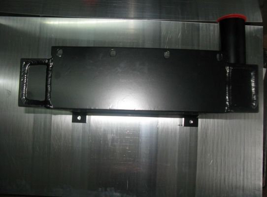 Aletta della banda nera che brasa lo scambiatore di calore dell'olio idraulico per l'escavatore/rullo vibratile