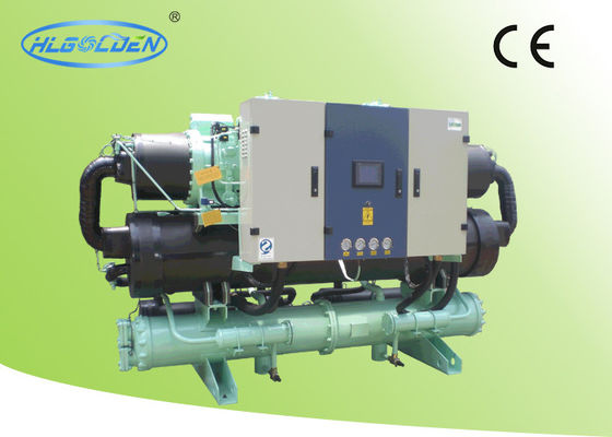 Plastica più fredda a vite di raffreddamento ad acqua ODM/dell'OEM 241KW con il compressore di Hanbell