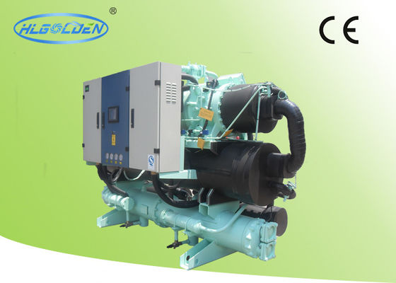 Plastica più fredda a vite di raffreddamento ad acqua ODM/dell'OEM 241KW con il compressore di Hanbell