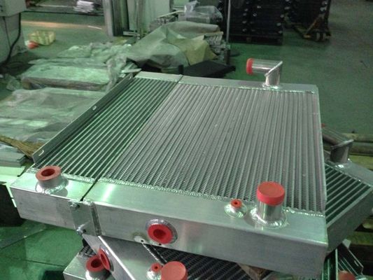 Scambiatore di calore di alluminio di Piatto-Antivari usato per il raffreddamento del motore