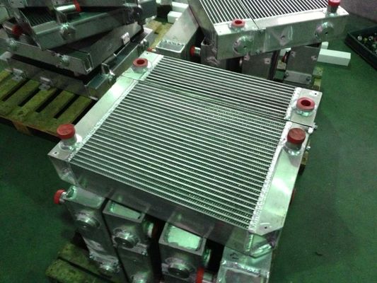 Scambiatore di calore di alluminio di Piatto-Antivari usato per il raffreddamento del motore