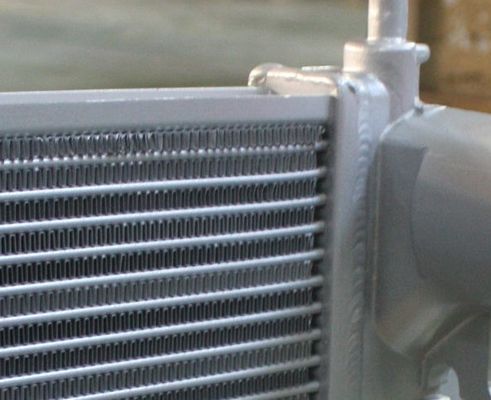 Camion pesante di alluminio di brasatura dello scambiatore di calore del piatto di vuoto e dello scambiatore di calore dell'aletta