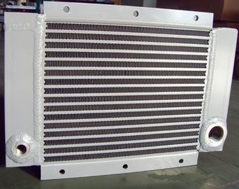 Sistema di raffreddamento brasato vuoto di alluminio dello scambiatore di calore del compressore d'aria dell'aletta del piatto