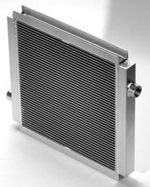 Sistema di raffreddamento brasato vuoto di alluminio dello scambiatore di calore del compressore d'aria dell'aletta del piatto