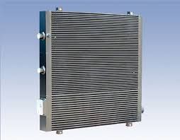 Lo scambiatore di calore compatto del compressore d'aria, alluminio ha brasato il dispositivo di raffreddamento di aria dell'olio