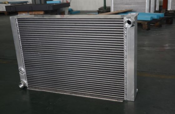 Scambiatore di calore di alluminio resistente dell'aletta del piatto di vibrazione per il compressore d'aria