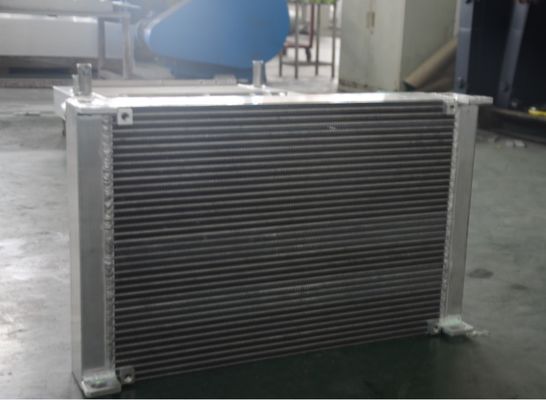 Scambiatore di calore di alluminio resistente dell'aletta del piatto di vibrazione per il compressore d'aria