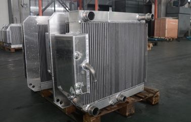 Brasatura e l'argon di vuoto che saldano il singolo scambiatore di calore del compressore a vite