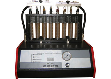 Macchina del pulitore dell'iniettore di combustibile di 8 cilindri e tester WDF-8H con la valvola di scarico manuale