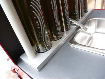 Macchina ultrasonica del pulitore dell'iniettore di combustibile sopportabile con l'esposizione di LED