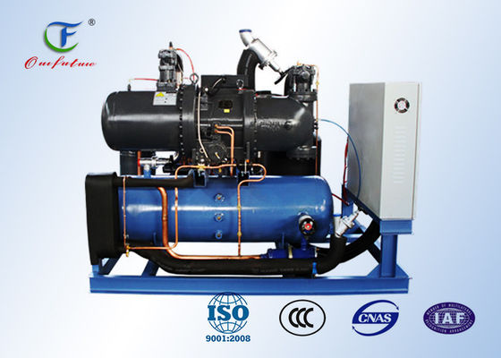 Unità del compressore a vite con controllo dello SpA e compressore di Bitzer CSH per il magazzino frigorifero di R407C 2℃