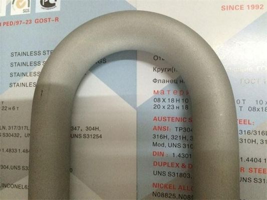 Curve ad U dell'acciaio inossidabile di ASME SA269/SA213 A1016, tubo dello scambiatore di calore