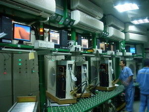 Sistema di prova delle prestazioni di corrente alternata elettronica automatizzata per la linea di montaggio a finestra