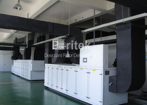 La deumidificazione industriale automatica Sysems, scatola per guanti ha dedicato il deumidificatore